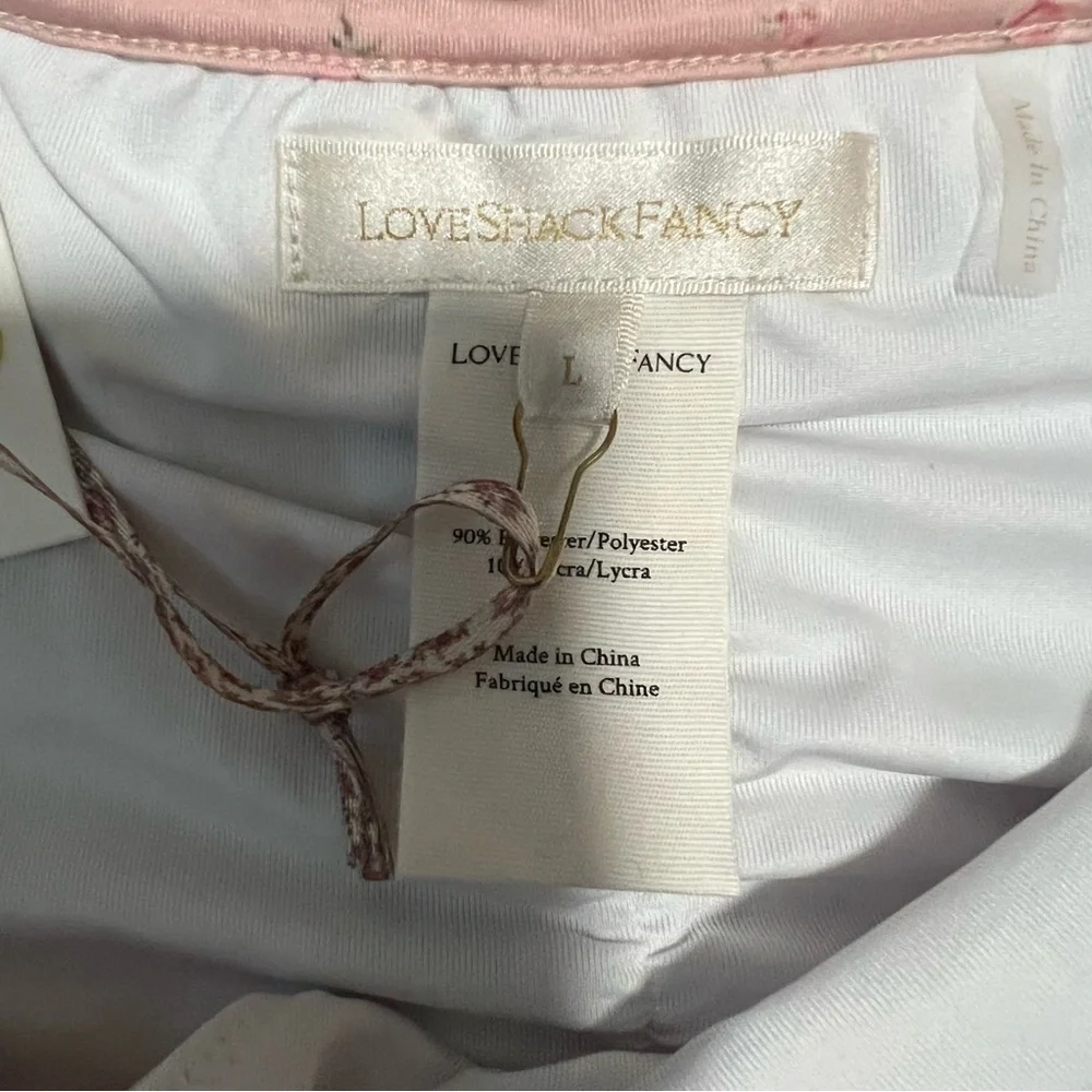 Love Shack Fancy Riviera Bikini Bottom in
GUAVA, New with Tags - Picture 6 of 6